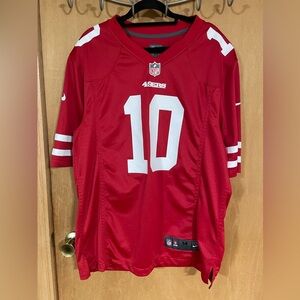 NIKE - NFL # 10 San Francisco 49ers jersey